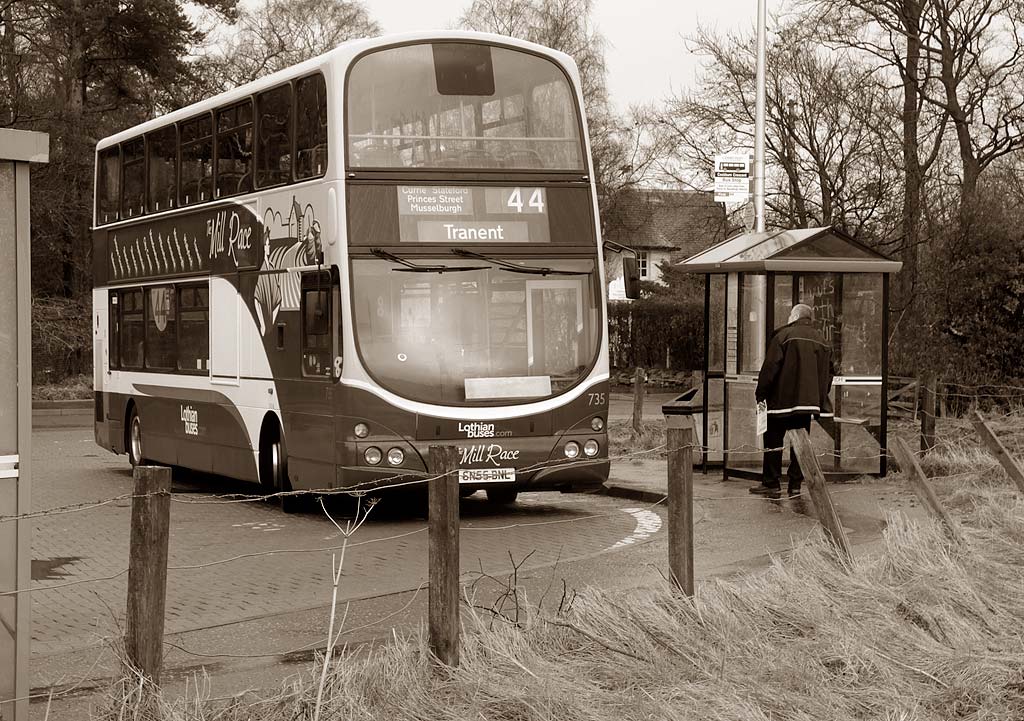 Lothian Buses  -  Terminus  -  Balerno  -  Route 44