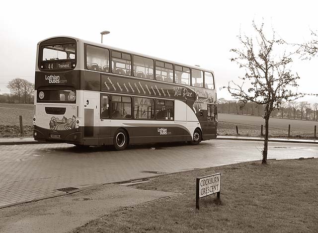 Lothian Buses  -  Terminus  -  Balerno -  Route 44