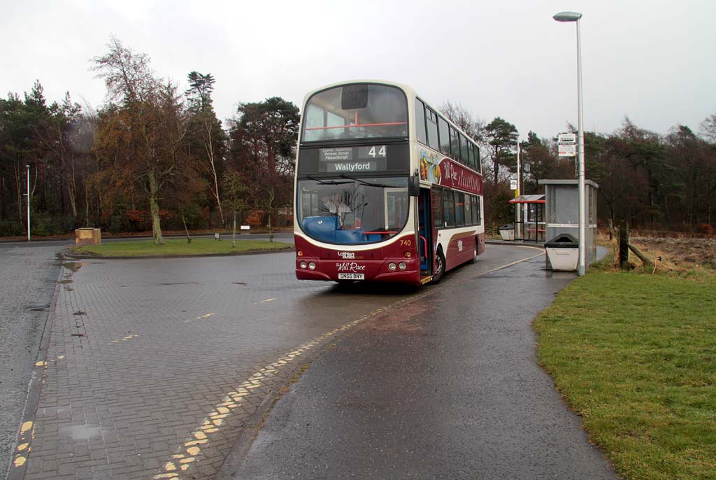 Lothian Buses  -  Terminus  -  Balerno  -  Route 44