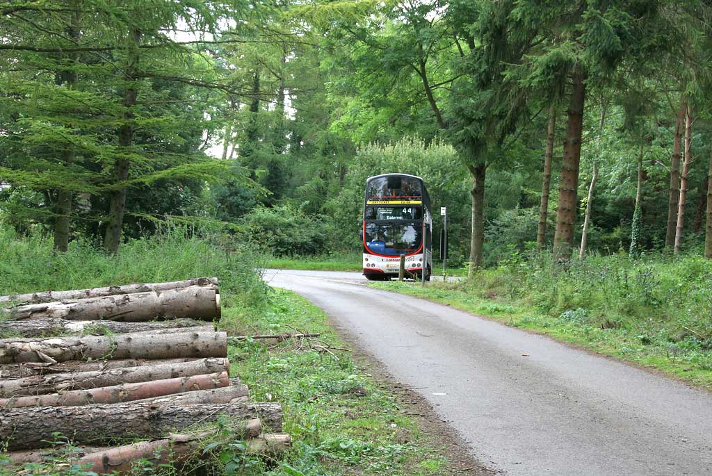 Lothian Buses  -  Terminus  -  Pencaitland  -  Route 44