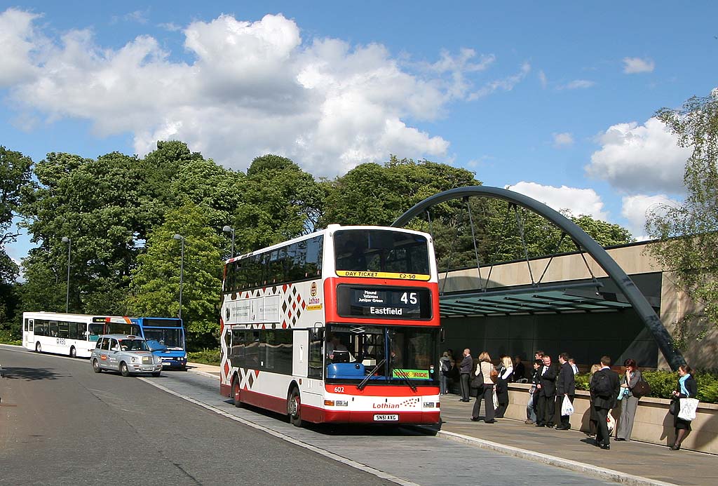 Lothian Buses  -  Terminus  -  RBS Gogarburn  - Route X12