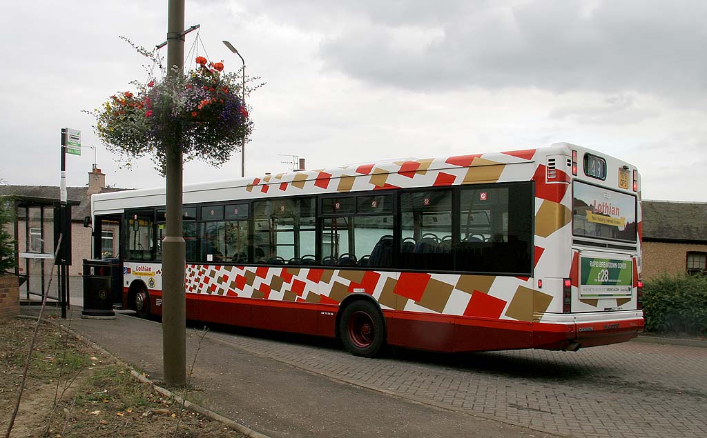 Lothian Buses  -  Terminus  -  Rosewell -  Route 49