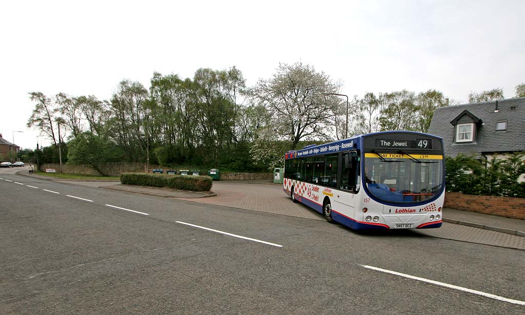 Lothian Buses  -  Terminus  -  Rosewell -  Route 49