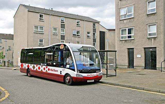 Lothian Buses  -  Terminus  -  Bristo Square  -  MacTours Route 60