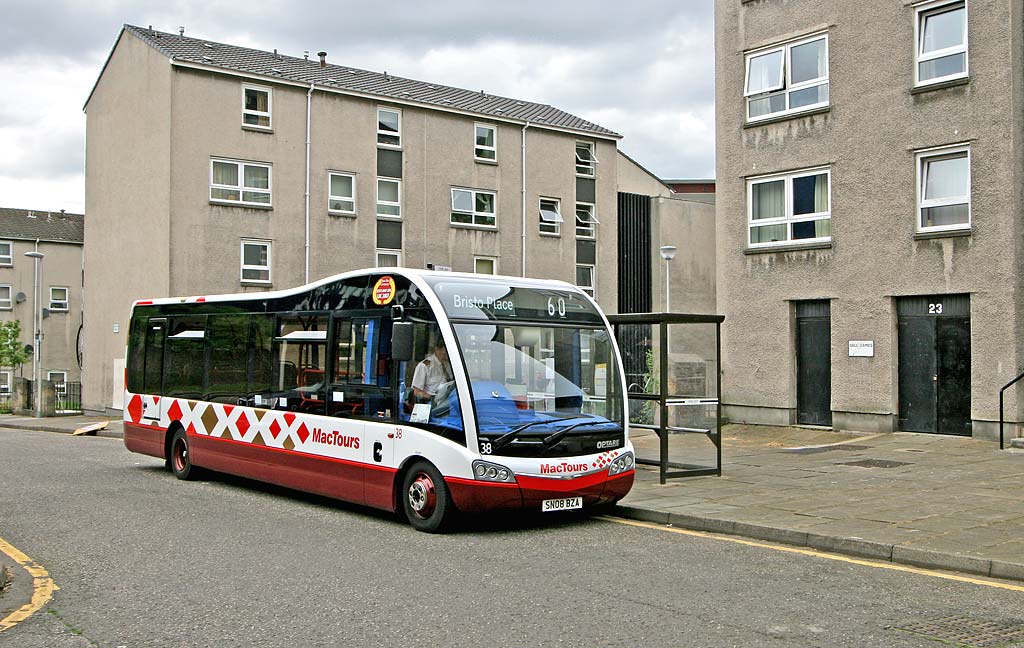 Lothian Buses - Terminus - Bristo Square - MacTours Route 60
