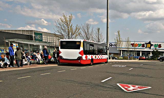 Lothian Buses  -  Terminus  -  Fort Kinnaird  -  Route 69