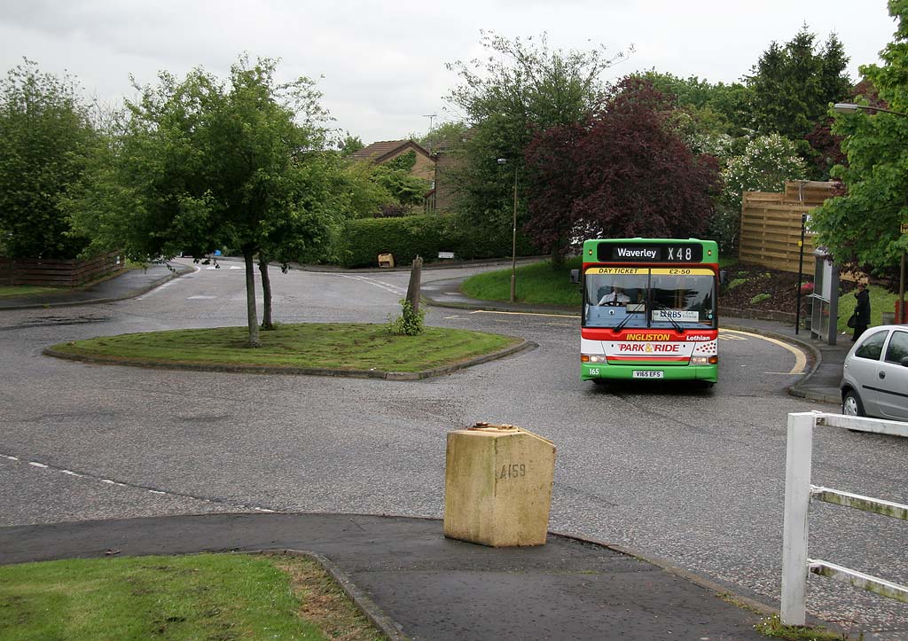 Lothian Buses  -  Terminus  - Ratho  -  Route X48