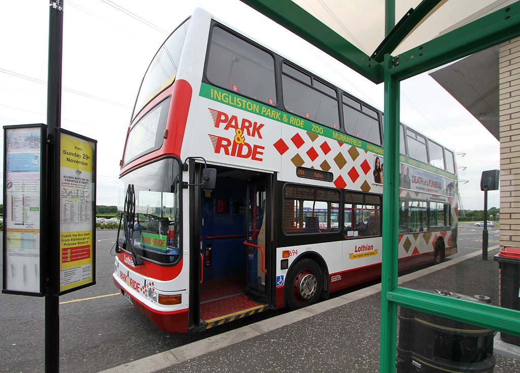 Lothian Buses  -  Terminus  - Sheriffhall  -  Route X48