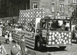 One of the lorries in the Leith Carnival, 1966