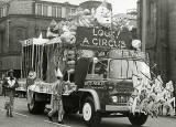 One of the lorries in the Leith Carnival, 1964