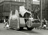 One of the lorries in the Leith Carnival, 1964