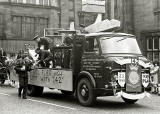 One of the lorries in the Leith Carnival, 1964