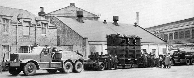 Transformer delivery from Bruce Peebles, Edinburgh to Huddersfield, Yorkshire