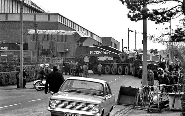 Transformer delivery from Bruce Peebles, Edinburgh to Huddersfield, Yorkshire