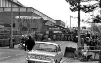 Transformer from Bruce Peebles being delivered to Portoebllo Power Station on Jne 12, 1952