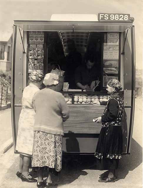 St Cuthbert's Cooperative Association Ltd delivery van  -  Registration No SC 4860