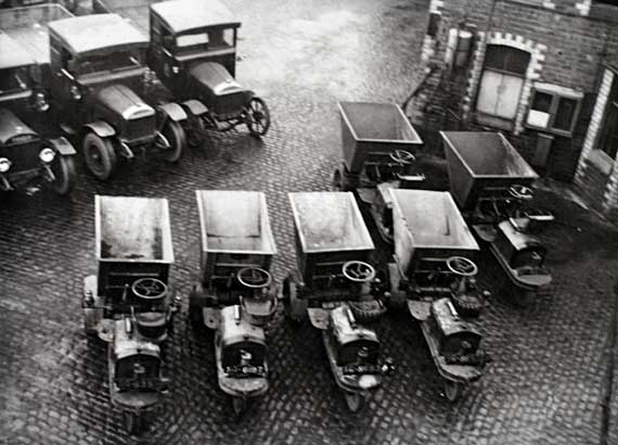 Edinburgh Corporation Transport  -  Dumper Trucks and Lorries