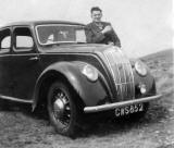 The car in which John Ross took his driving test in 1953