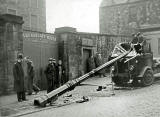 Accident outside Queensberry House, Canongate on December 26, 1946