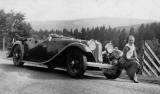 1938 car on a trip around the north of Scotland