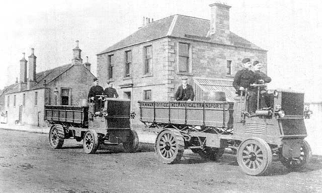 Stirling Lorries, built at the former Madelvic Car Factory, Granton, 1902-05