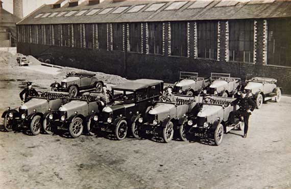 Edinburgh  -  The City Cars  -  probably in the 1920s