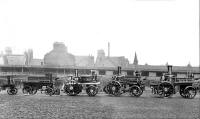 Parade of Fire Engines at Lauriston Cattle Market, 1900