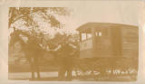 Doug Imrie's Great Grandfather delivering milk in Edinburgh for Acme Farms Dairy