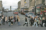 Pedestrians crossing Hanover Street  -  September 2007