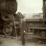 Loco 61407 and  a shunter