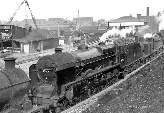 Edinburgh Railways  -  Dalry  -  Dalry Road Station in the background