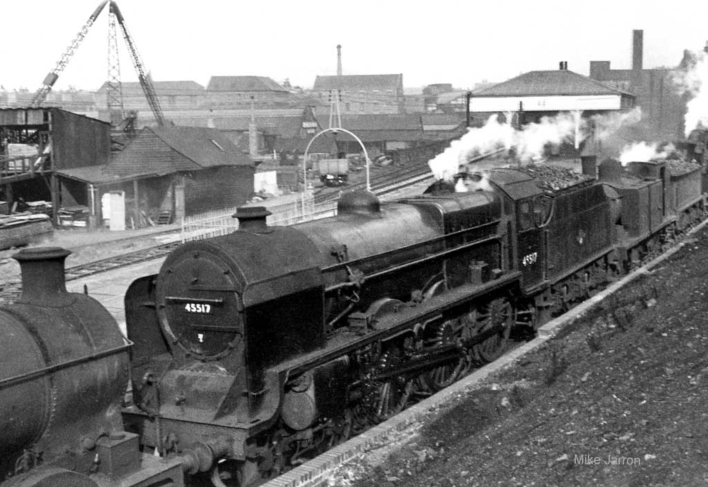 Edinburgh Railways  -  Dalry  -  Dalry Road Station in the background