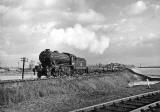 Niddrie North Junction  -  Freight train on the down East Caoas Main Line