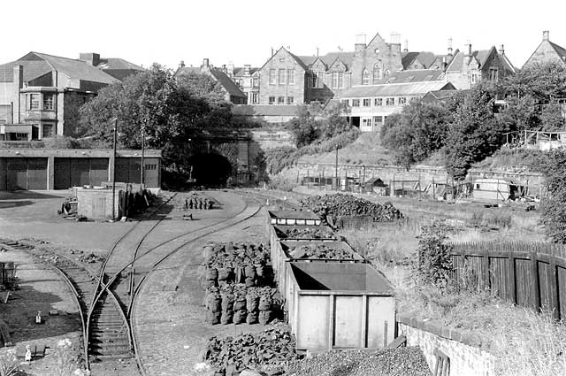 Railways in North Edinburgh - Scotland Street Coal Yard