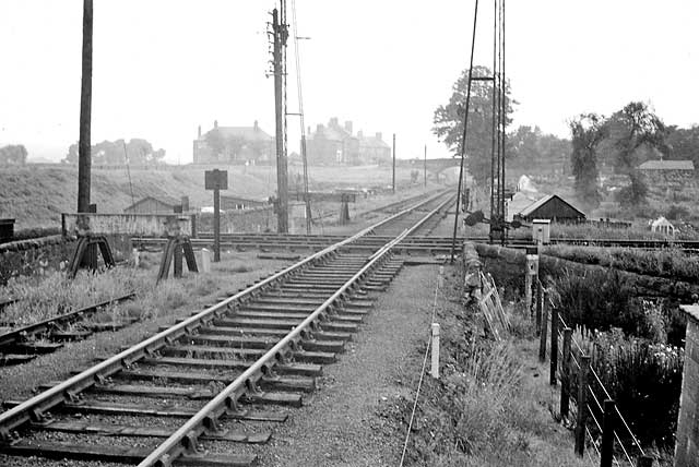 Looking to the west at Warriston Level Crossing