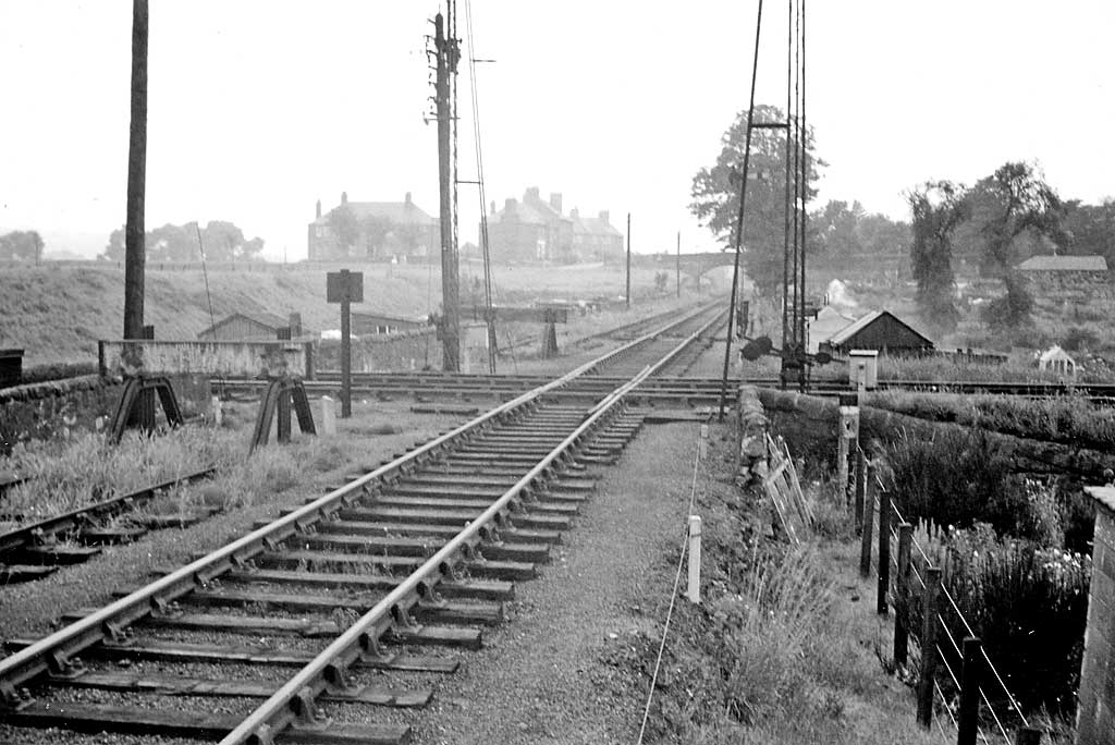 Looking to the west at Warriston Level Crossing
