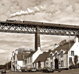 Steam Train Excursion over the Forth Rail Bridge  -  May 2008