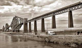 Steam Train Excursion over the Forth Rail Bridge  -  May 2008