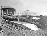 Granton Gas Works   -  Railway Station Platform