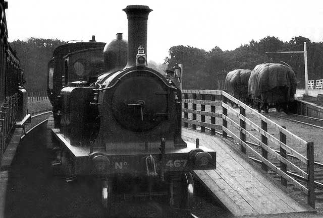 Saltoun station on the Gifford branch in East Lothian - around 1922