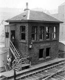 Junction Bridsge Signal Box  -  Air Raid Damage, 1941