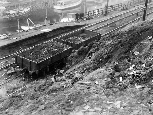 Junction Bridsge Station - Air Raid Damage, 1941
