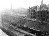 Junction Bridsge Station + Largo Place  -  Air Raid Damage, 1941