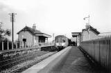 Piershill Station, Edinburgh, looking east  -  early-1964