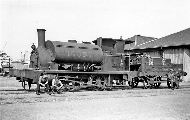 Leith Docks  -  1946