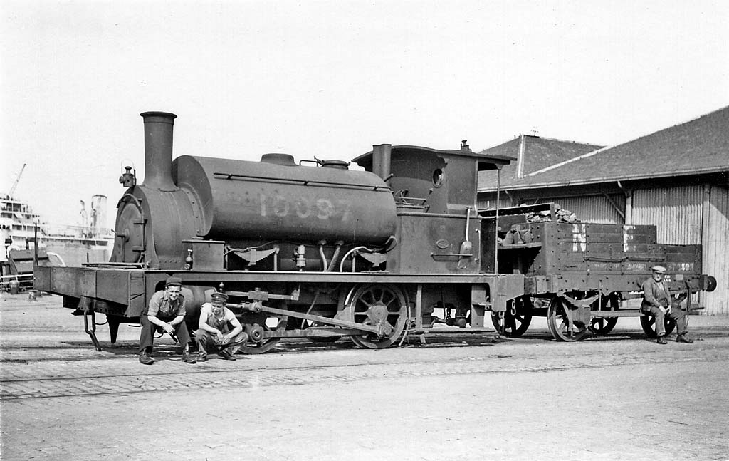 Leith Docks  -  1946