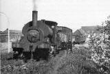 Edinburgh Railways  -  Portobello United Glass Bottle Works  -  1959