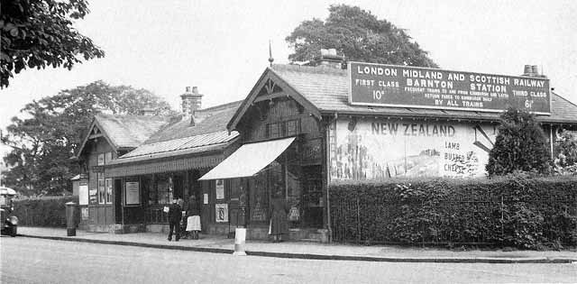 Edinburgh Railways  -  Barnton Station  -  1950