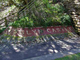 Rosslyn Castle Station  -  Station Name on the Platform  -  2008