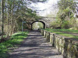 Rosslyn Castle Station  -  looking towards Auchendinny  -  2008